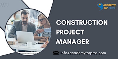Hauptbild für Construction Project Manager 2 Days Training in Melbourne