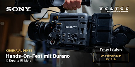 Hands-on-Fest mit der Sony Burano primary image