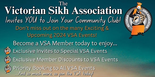 Victorian Sikh Association - Annual Membership 2024