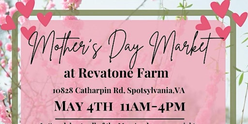 Imagem principal do evento Mother’s Day Market at Revatone Farm