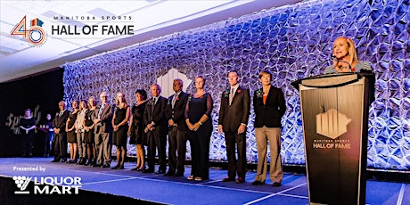 Manitoba Sports Hall of Fame 2019 Induction Ceremony presented by Manitoba Liquor Mart