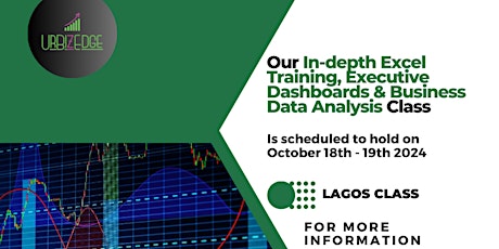 In-depth Excel Training, Executive Dashboards & Business Data Analysis