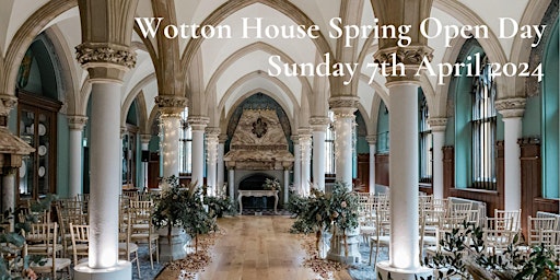 Imagem principal do evento Wotton House Spring Wedding Open Day