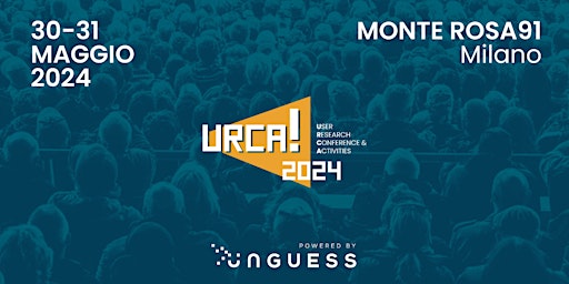 Imagem principal do evento URCA! 2024 - User Research Conference & Activities