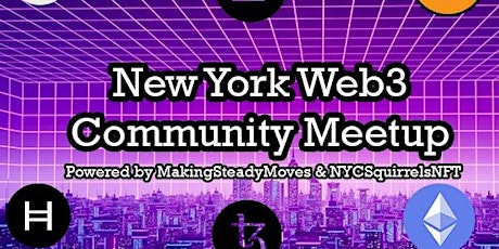 Web3 / Crypto / NFT Meet Up ; NYC Squirrels NFT Mint Party primary image