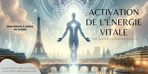 Hauptbild für Activation de l'énergie vitale - Innerdance à Paris 16ème Dimanche