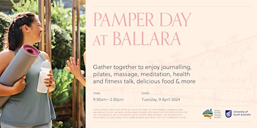 Imagem principal do evento Pamper Day at Ballara