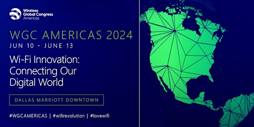 Imagem principal do evento Wireless Global Congress Americas. Dallas, USA. June 10 - 13, 2024 (M)