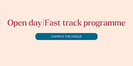 Primaire afbeelding van Fast Track | Open  day - Hotelschool The Hague