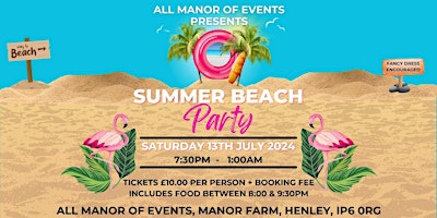 Summer Beach Party primary image