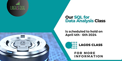 Imagem principal do evento SQL For Data Analysis