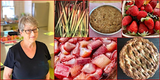 Hauptbild für Spring’s Sweet-Sour Stars: Strawberries & Rhubarb with Miriam Rubin