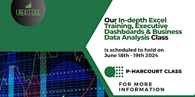 In-depth Excel Training, Executive Dashboards & Business Data Analysis primary image