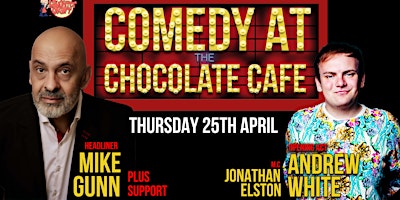 Imagen principal de April's Comedy at the Grange Chocolate Cafe