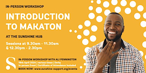 Imagem principal do evento An Introduction to Makaton | In-person Workshop
