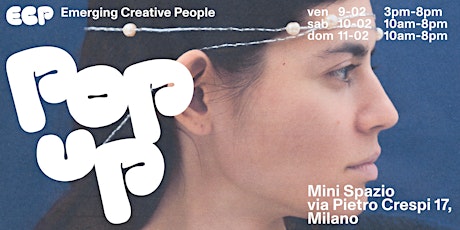 Immagine principale di ECP (emerging creative people) pop up 