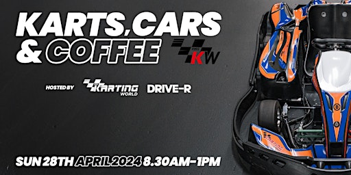 Karts, Cars & Coffee - PMG Karting World primary image