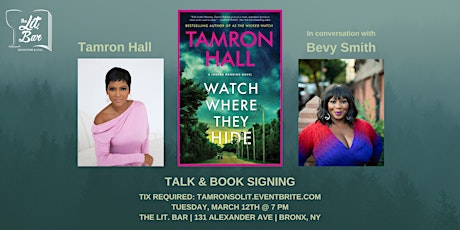 Imagem principal do evento Watch Where They Hide by Tamron Hall