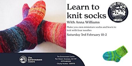 Lean to Knit a Sock with Anna Williams primary image