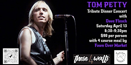Tom Petty tribute dinner concert with Dave Flesch