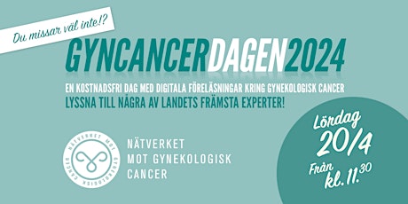 Hauptbild für Gyncancerdagen 2024