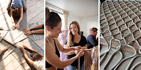 Day Retreat in Central London - Yoga, Macrame and Healing Sound Bath