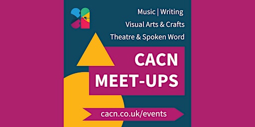Primaire afbeelding van CACN Meet-ups: Theatre & Spoken Word, Online, June 24