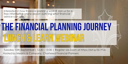 Primaire afbeelding van Mearns & Company Webinar: The Financial Planning Journey