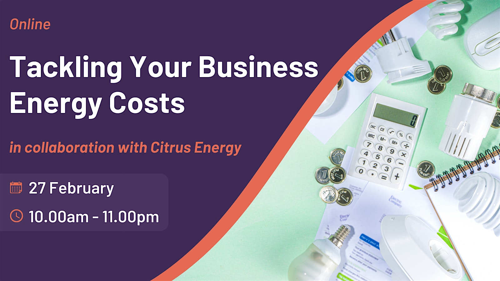 Tackling your Business Energy Costs (in collaboration with Citrus Energy) image