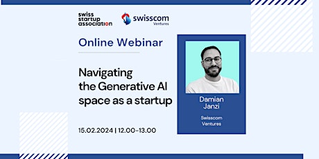 Imagen principal de Navigating the Generative AI space as a startup 15.02.2024