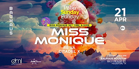 Miss Monique @ Bauhaus [Sunday Patio Funday]