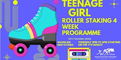 Teenage Girl Roller Skating 4 Week Programme