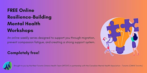 Hauptbild für FREE Online Building Resilience Mental Health Workshops for Everyone!