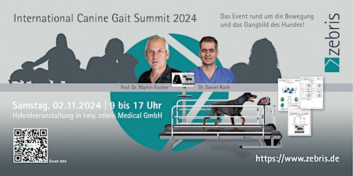 Imagem principal do evento International Canine Gait Summit 2024