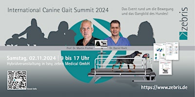 Imagem principal do evento International Canine Gait Summit 2024