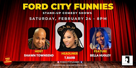 Immagine principale di Ford City Funnies - Stand-Up Comedy -  Feb. 24 