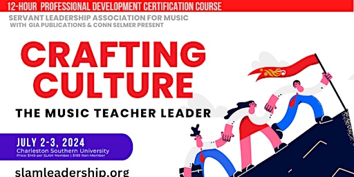 Imagem principal do evento Crafting Culture  - The Music Teacher Leader