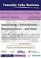 Primaire afbeelding van Tameside Talks Business Networking Drop-In