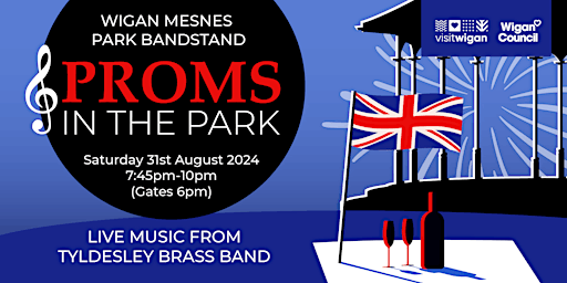 Proms in the Park; Mesnes Park Wigan  primärbild