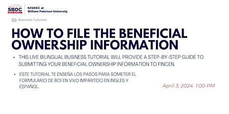 Tutorial: How to File Your Beneficial Ownership Information Report