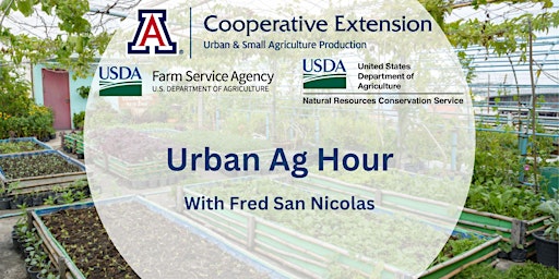 Imagen principal de April Urban Ag Hour