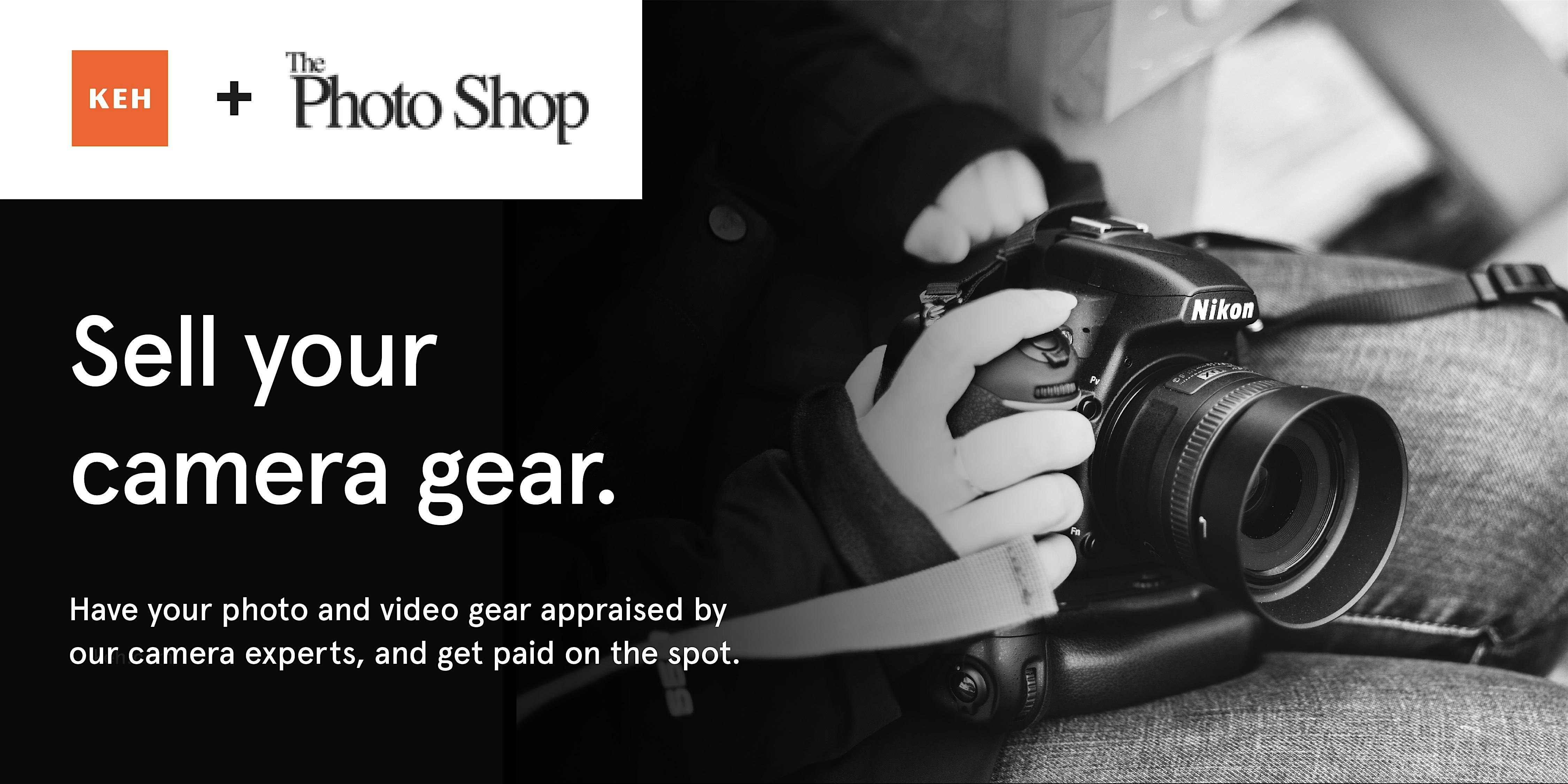 Sell your camera gear (free event) at The Photo Shop