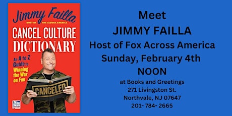 FOX ACROSS AMERICA HOST JIMMY FAILLA BOOKSIGNING primary image