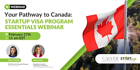 Your Pathway to Canada: STARTup Visa Program Essentials primary image