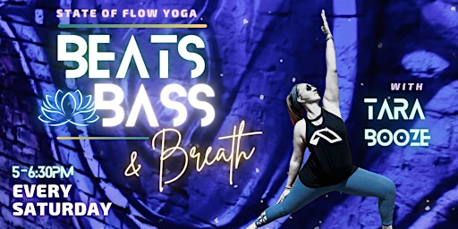 Hauptbild für Beats, Bass & Breath: Mindful movement, yoga and music