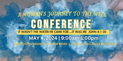 A Woman's Journey To The Well Conference primary image