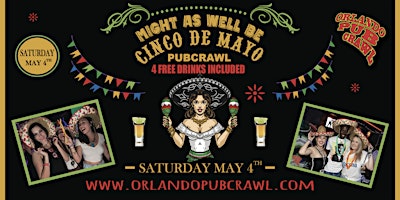 Imagen principal de Might as Well Be Cinco Pub Crawl