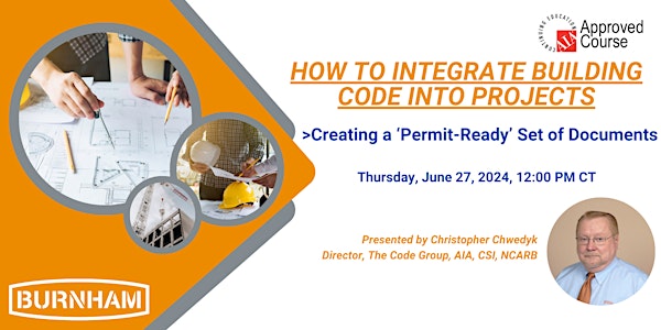 How To Integrate Building Code into Projects: Making a Permit Ready PlanSet