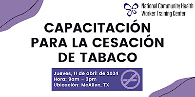 Imagen principal de Capacitación para la Cesación de Tabaco