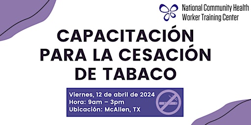 Imagen principal de Capacitación para la Cesación de Tabaco